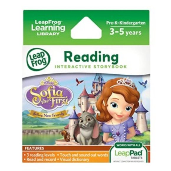 LeapFrog Disney Sofia The First Reading Interactive Storybook (LeapPad Tablets) - Picture 1 of 14